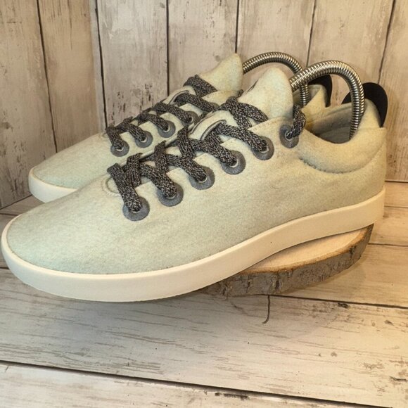 Allbirds Wool Piper Womens Size 9 Lichen Athletic Casual Shoes Sneakers - Picture 3 of 10